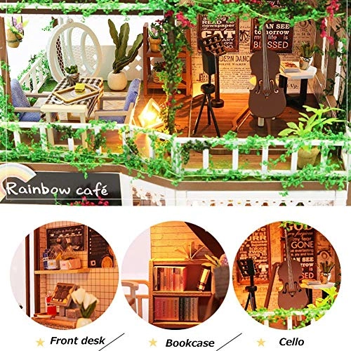 Dollhouse Miniature DIY House Kit - 1:24 Scale