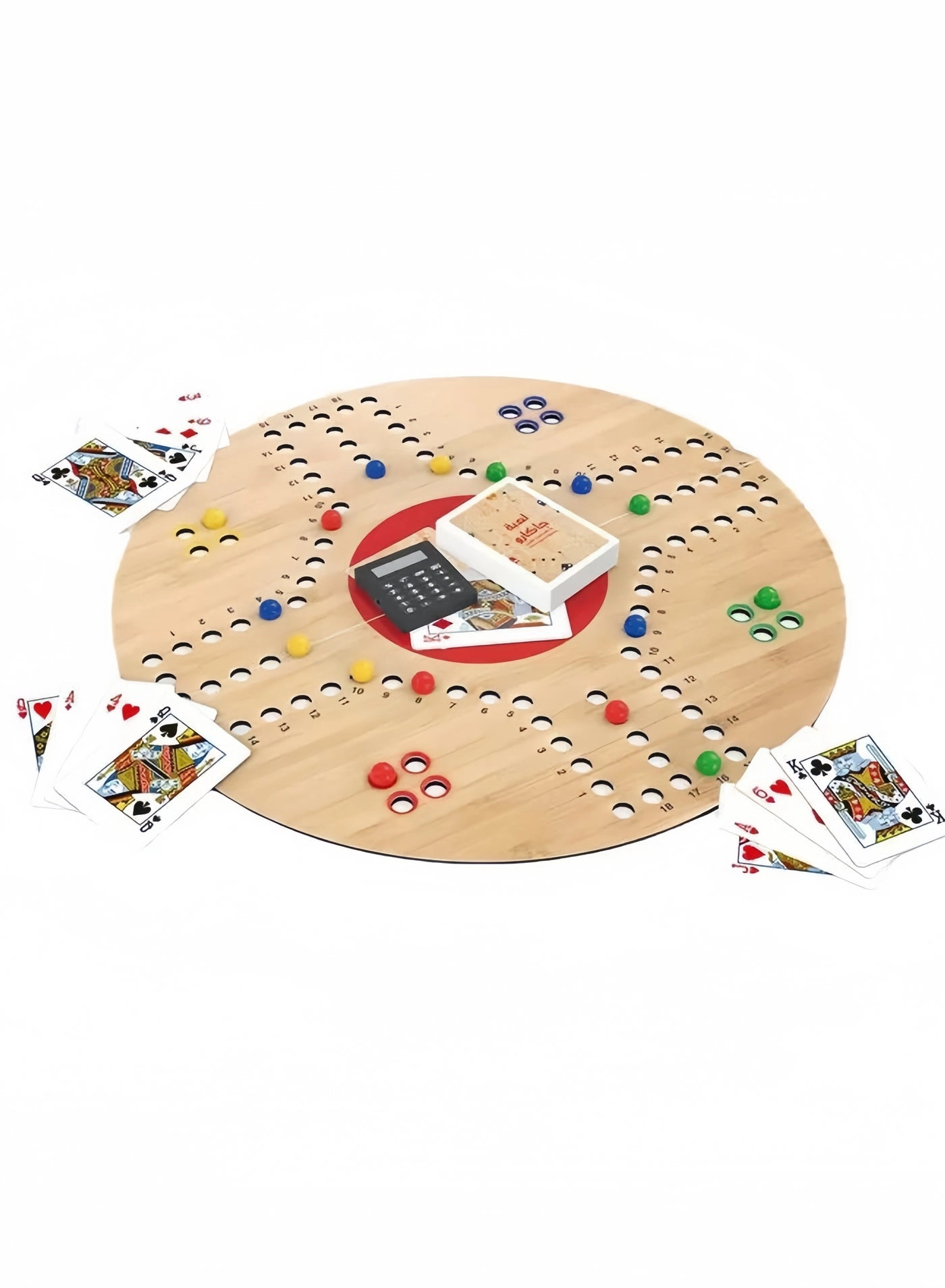 Jackaroo - Double Sided 4-Player Glass Marbles