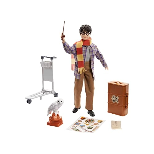 Harry Potter Collectible Doll - 10-inch Posable Hedwig Ages 6+