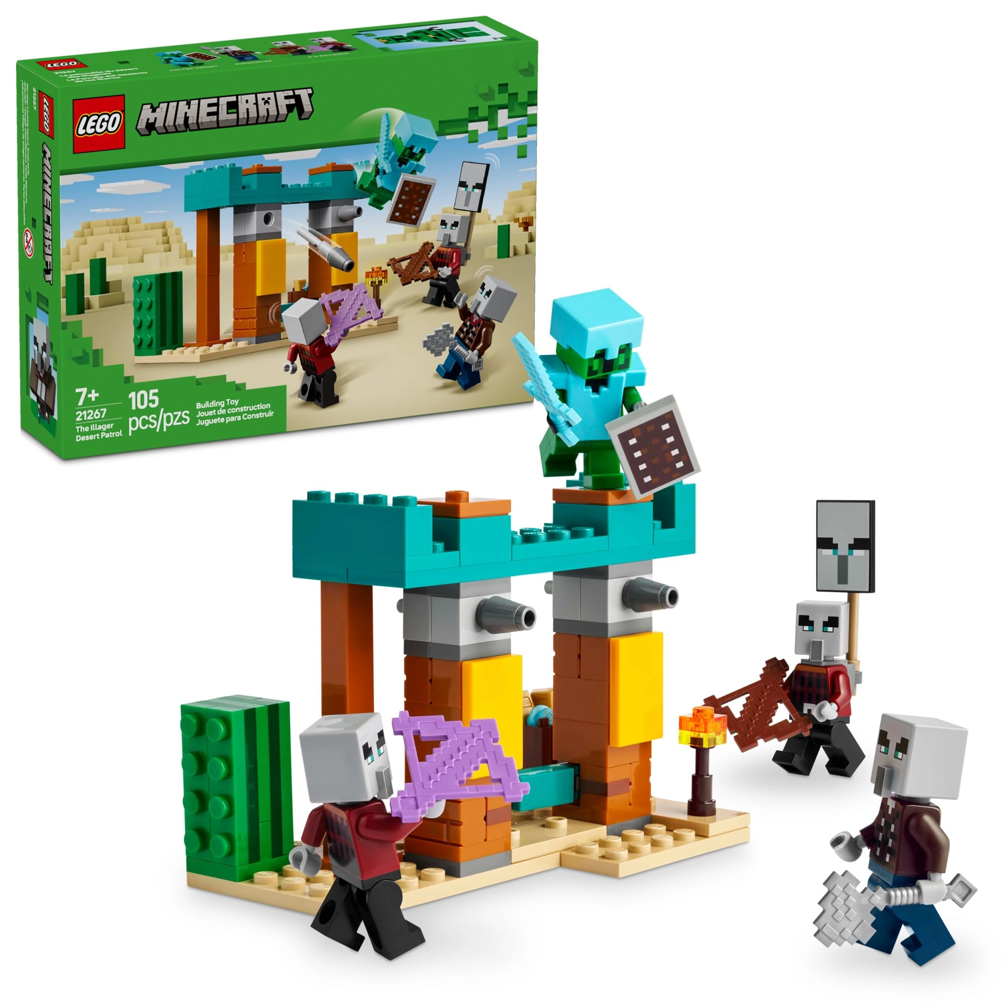 LEGO Minecraft The Illager Desert Patrol (21267)