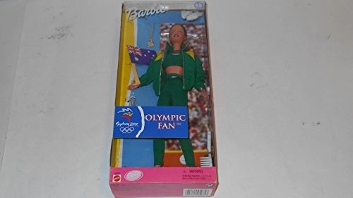 Barbie Sydney 2000 Olympic Fan Doll - British Flag 3 piece clothing Ages 60+