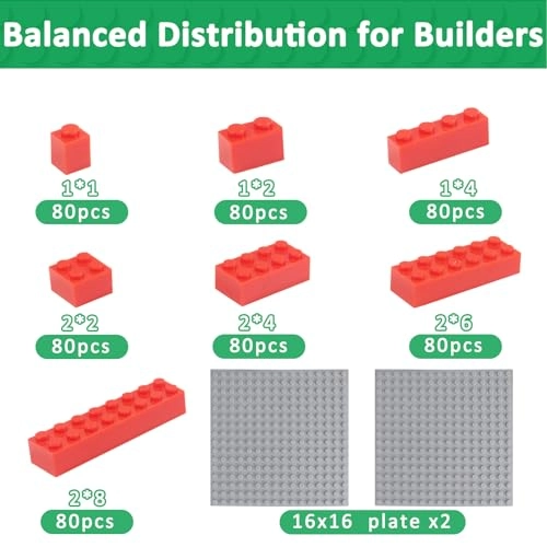 Classic Building Blocks Set - 560pcs