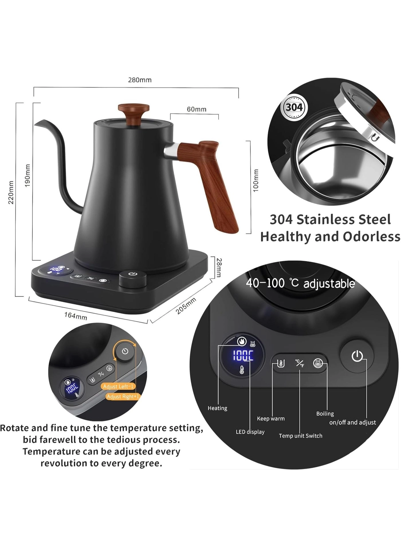 Gooseneck Electric Kettle
