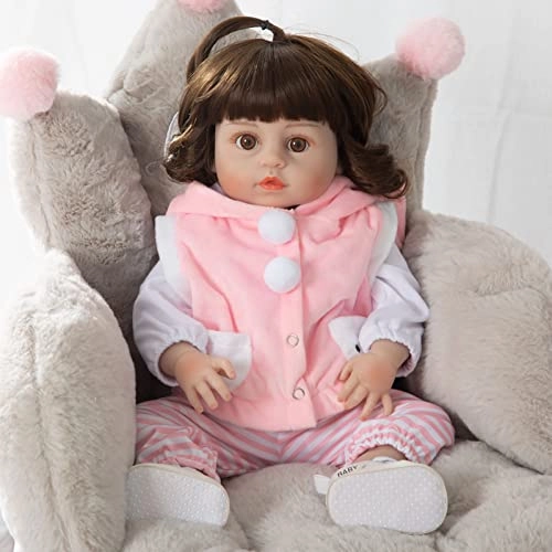 Reborn Baby Doll - 19 Inch Vinyl Girl