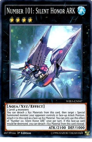 Yu-Gi-Oh! Number 101 Silent Honor ARK - WIRA-EN047 - 1st Edition