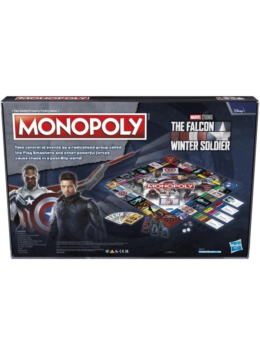 Monopoly: Marvel Studios' The Falcon and The Winter Soldier Edition