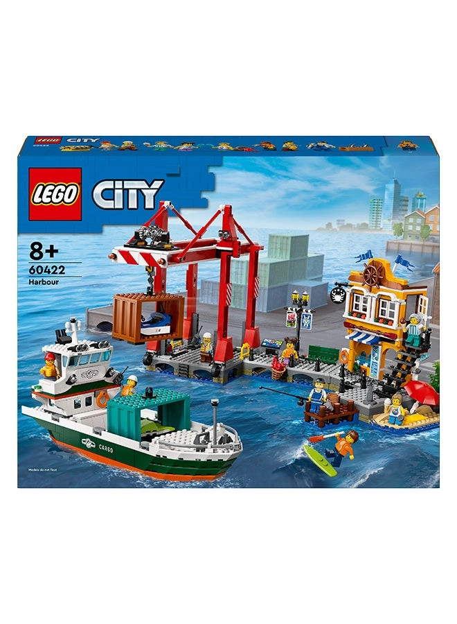 LEGO City Seaside Harbour with Cargo Ship (60422)