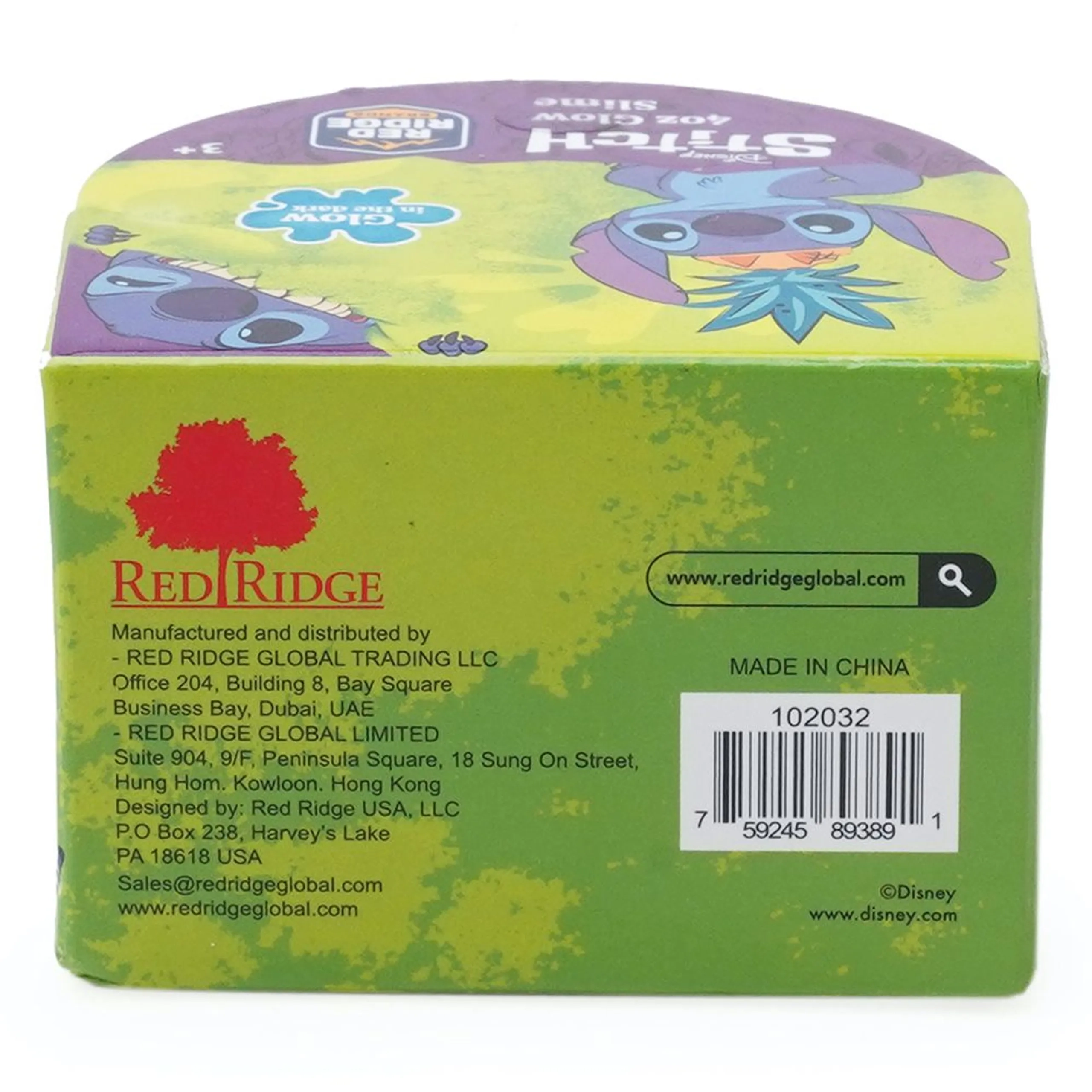 Disney Stitch Glow Slime - 3 years+