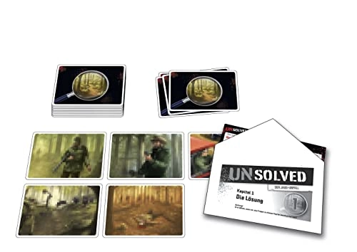 Unsolved - Der Jagd-Unfall - Card Game (German)