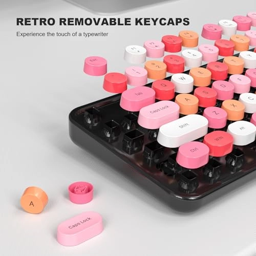 Computer Keyboard - 104 KEYS LAYOUT Wired/Wireless