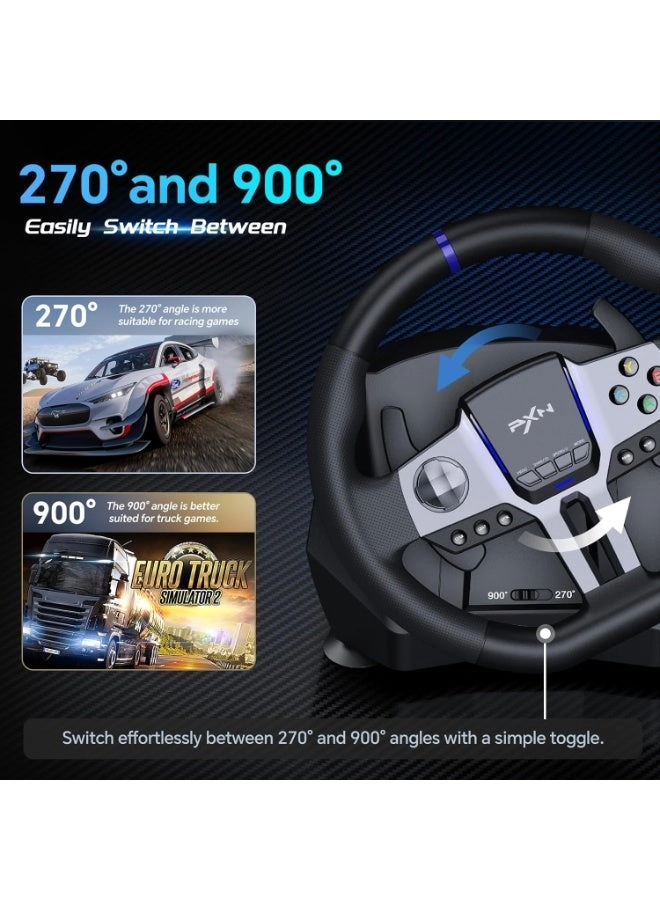 V9 Gen 2 Racing Wheel & Pedals - PC/Xbox/PS4/Switch