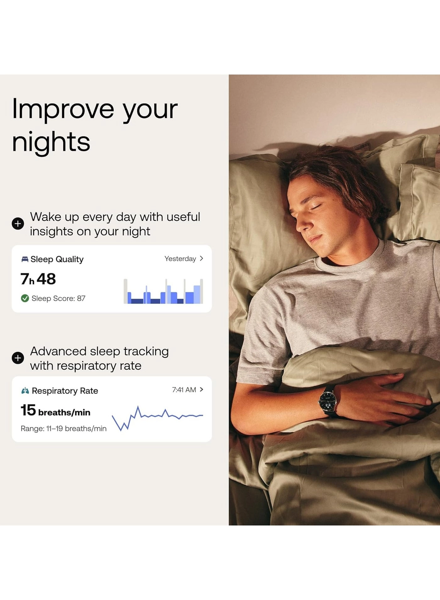 GT3 Pro - Blood Pressure Monitor Bluetooth Calling 30-Day Battery