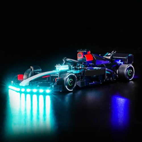LED Light Set - Compatible with 77244 Mercedes-AMG F1 W15 Race Car USB Battery Powered