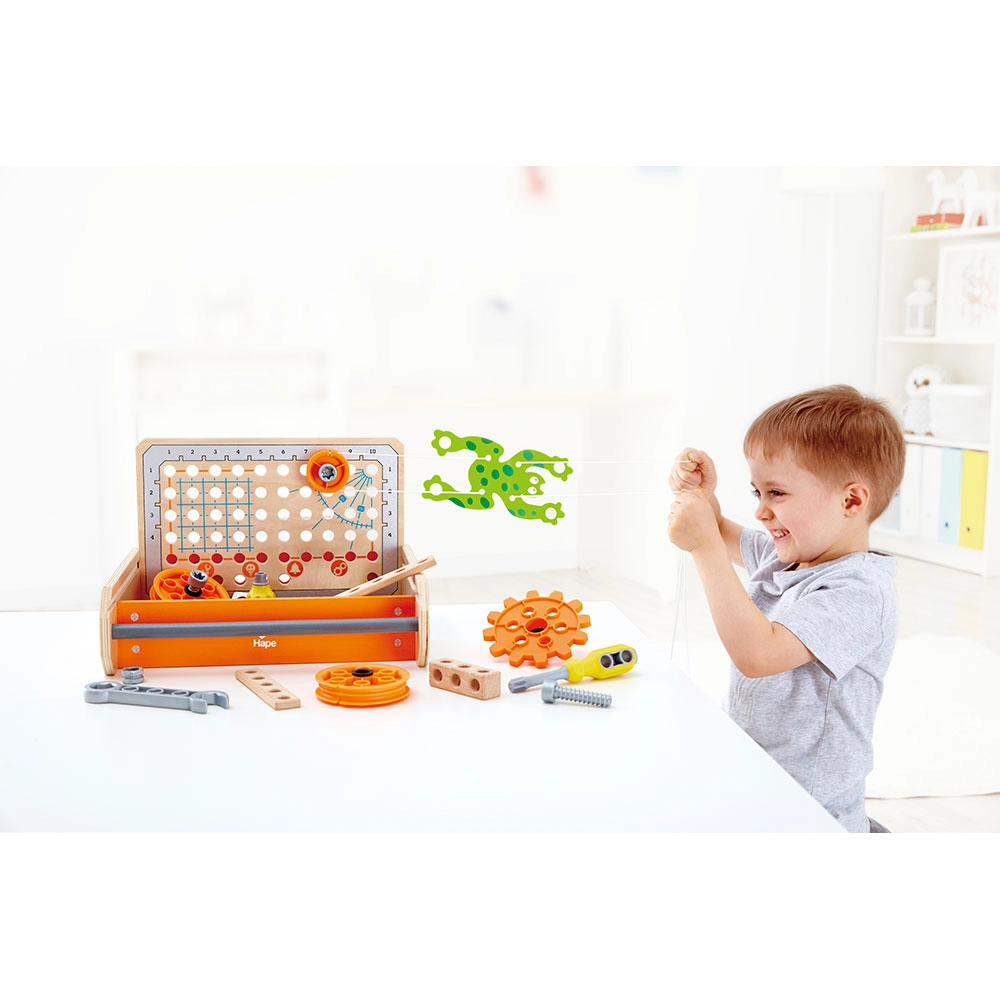 Junior Inventor Science Experiment Toolbox Kit - 32 pieces