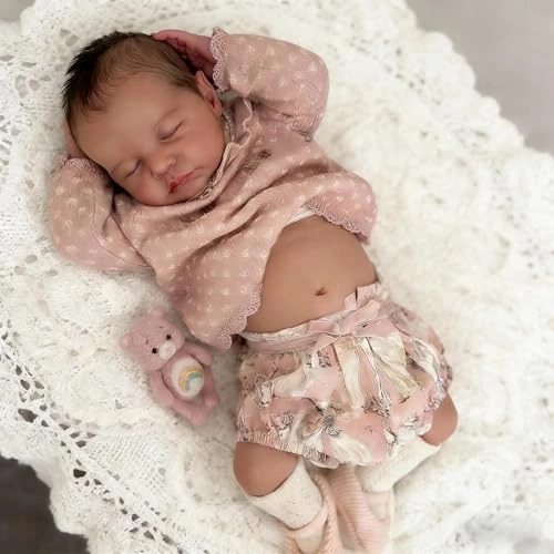 Reborn Baby Doll - 20 Inch Silicone Girl Ages 3+