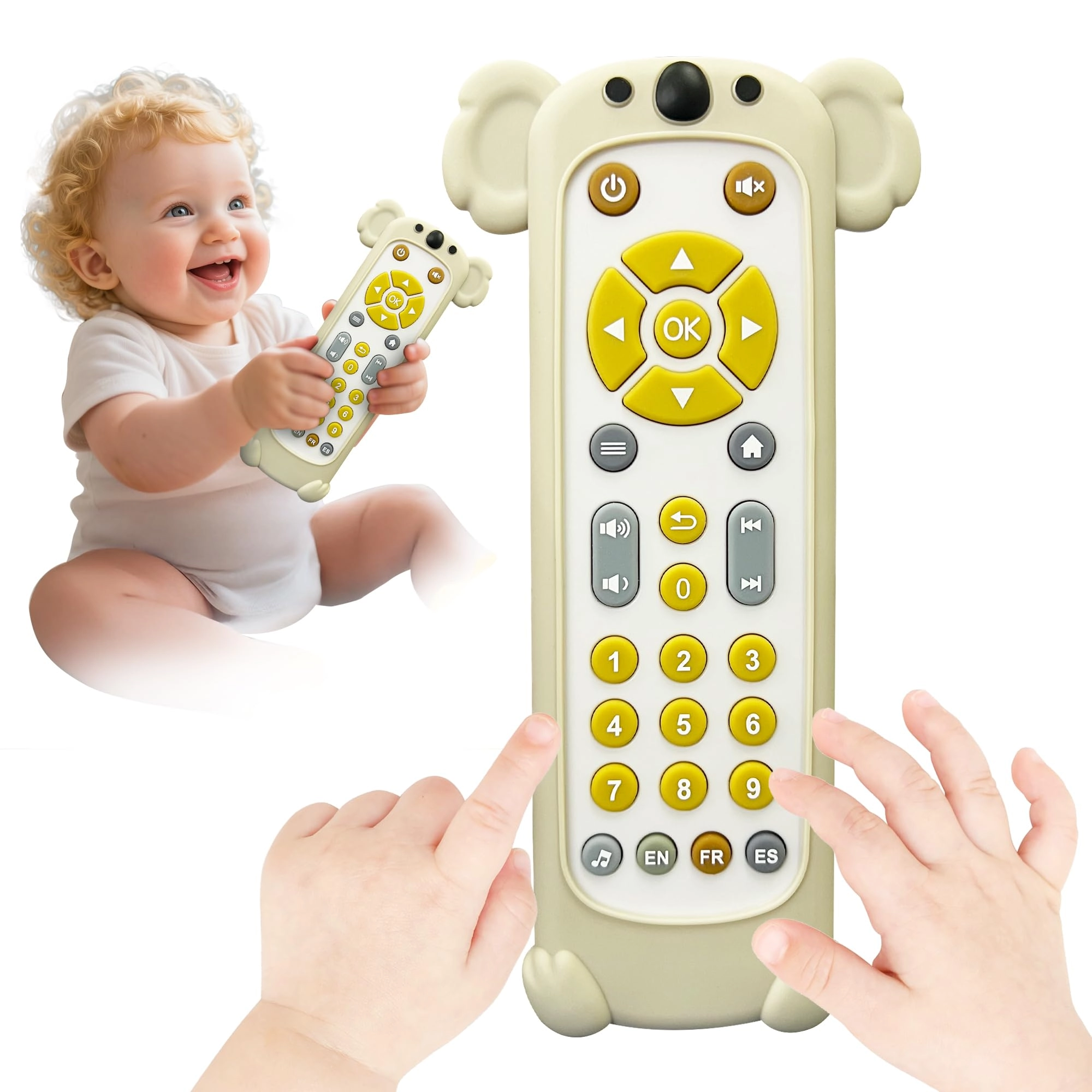 Guangzhou Yongying Technology Co. Baby TV Remote Toy - Unicorn 6-18 months