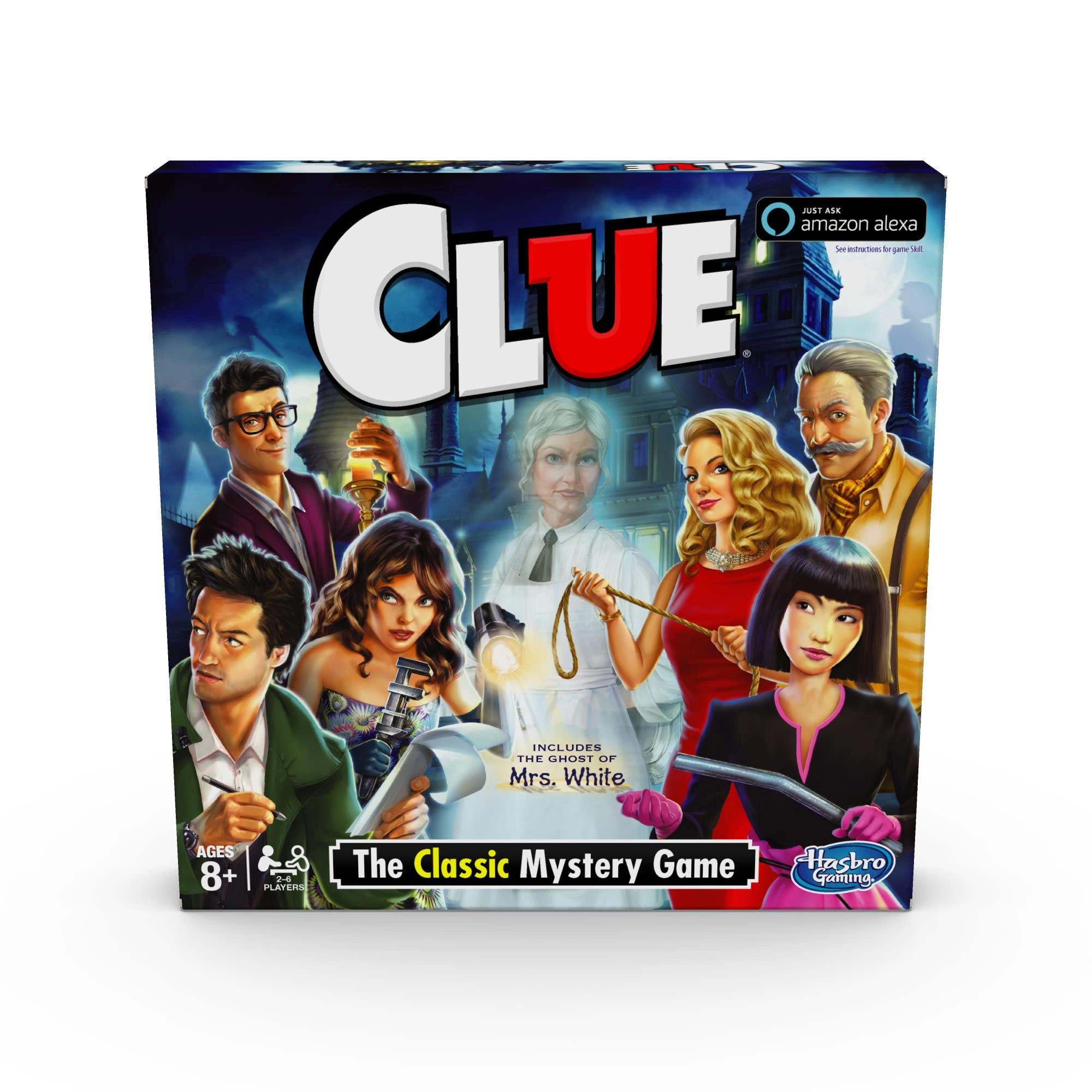 Hasbro Clue: Ghost of Mrs. White - Alexa Enabled