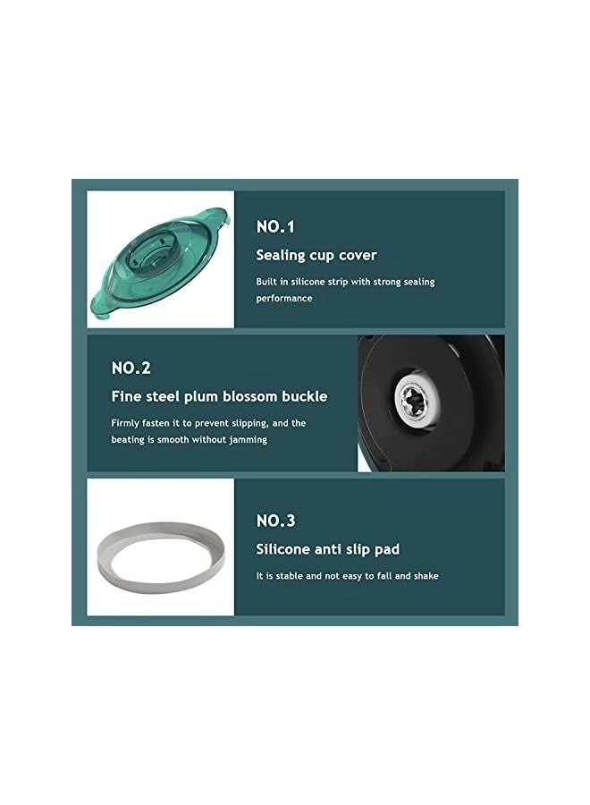 Meat Grinders Electric - 3L 300W + Electric Mini Garlic Chopper - 250Ml Usb