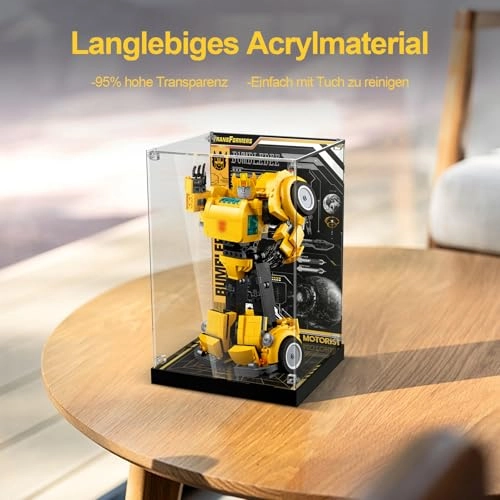 Acrylic Display Case for LEGO 10338 Bumblebee - 3mm thickness