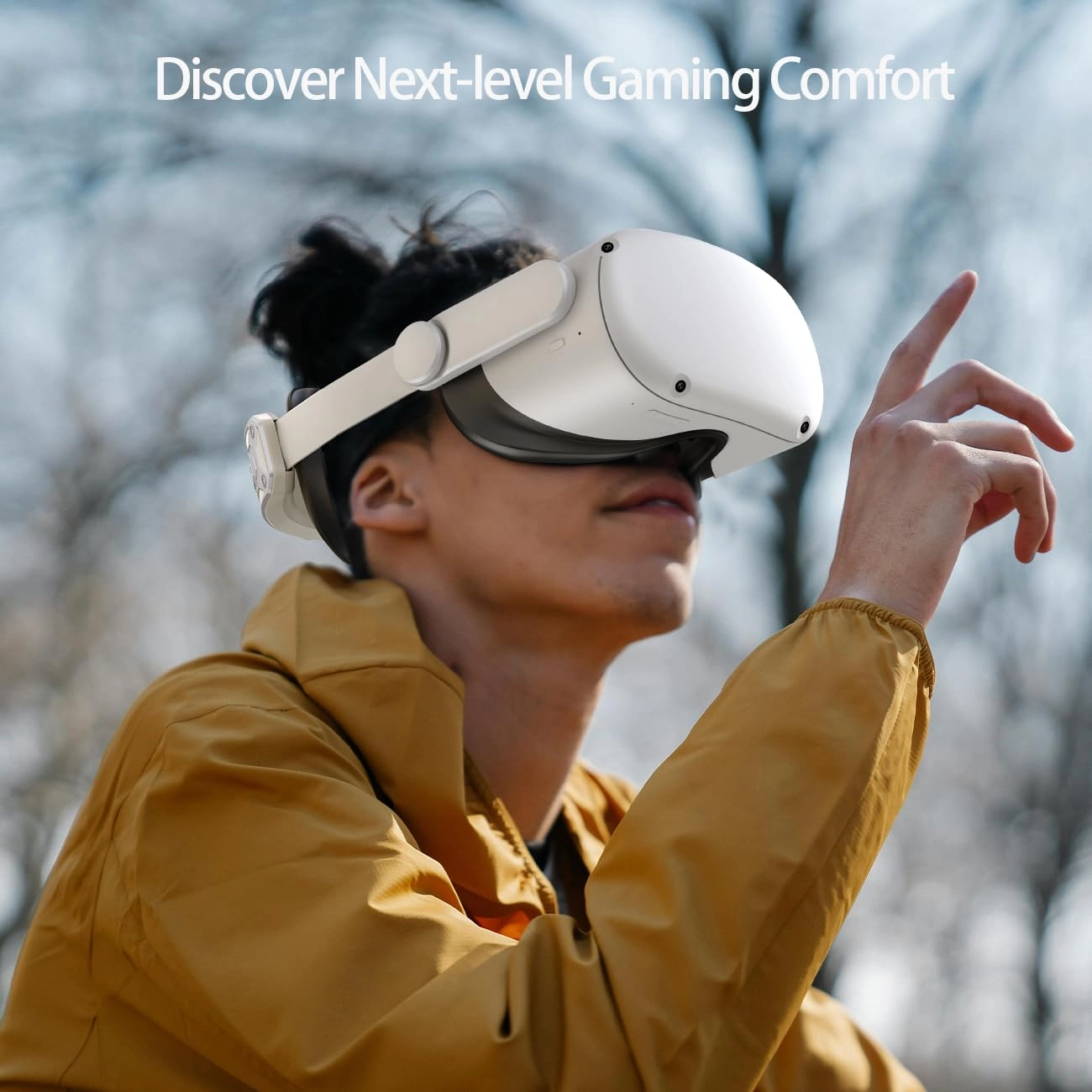 Comfort Head Strap - Meta Quest 2 Adjustable White