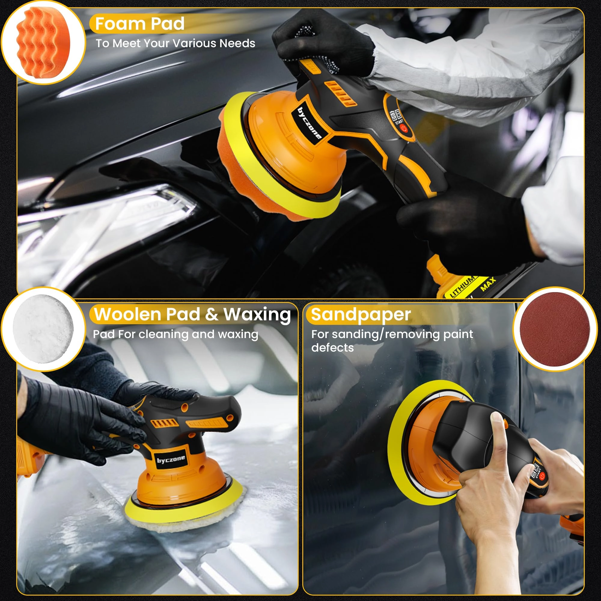 Buffer Polisher - 6-Inch