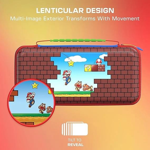 PlayTrek Switch 2 Travel Case - Mario Bricks