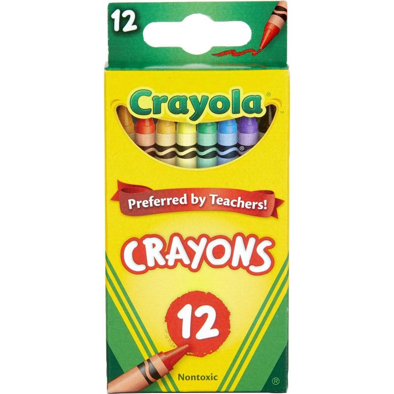 Crayola Wax Crayons - 8 Pcs