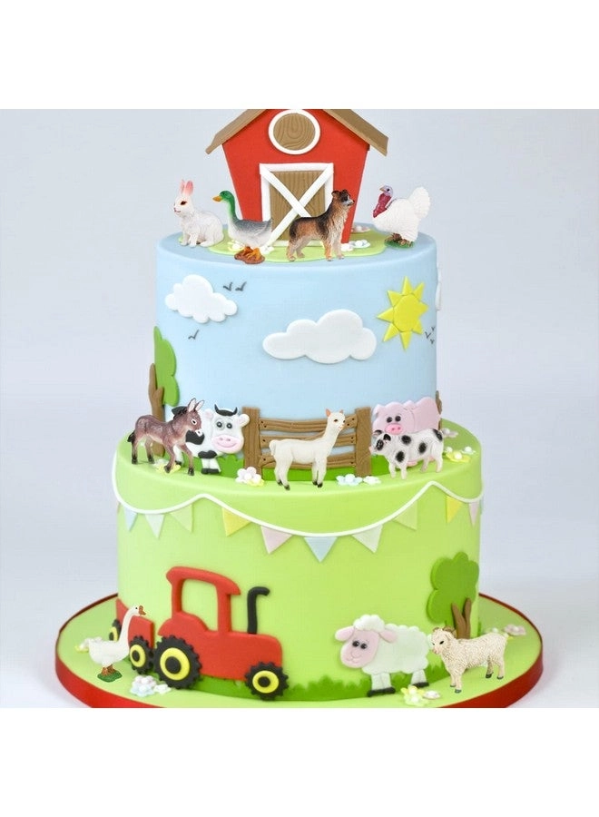 Farm Animal Figures 12 pcs