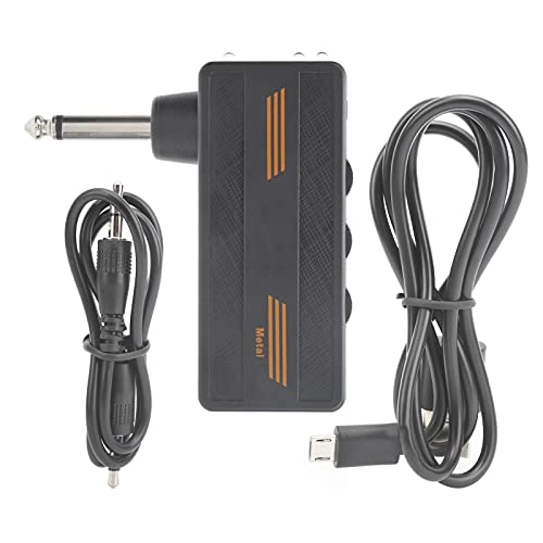 Guitar Headphone Amplifier - OTG Recording USB Charging Chorus Tremolo