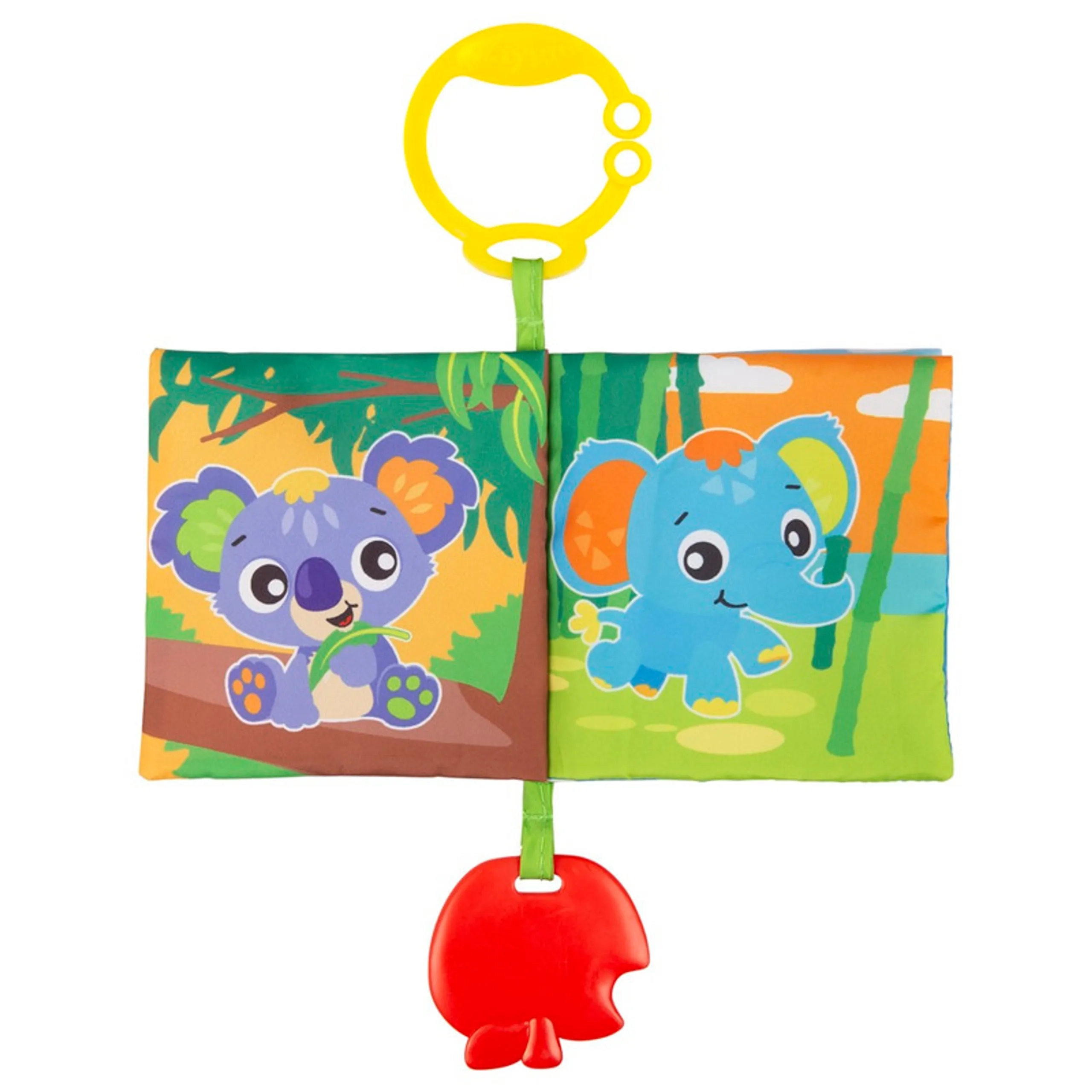 Playgro First Fun Stroller Book - Polyester, PP, EVA, Cellophane