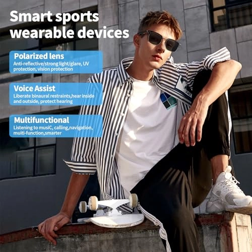 Smart Audio Bluetooth Speaker - 5.2 Bluetooth UV400 polarized