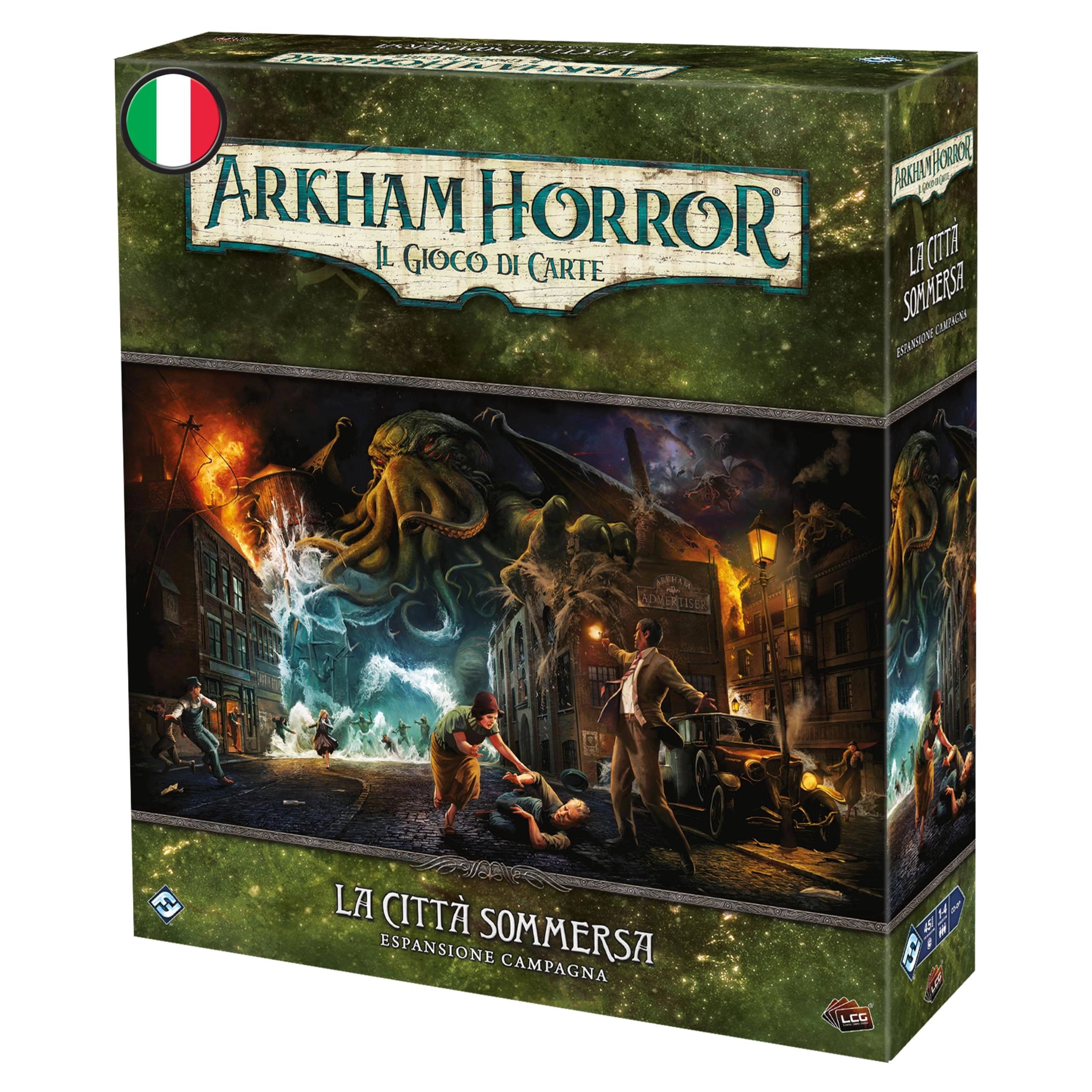 Asmodee Arkham Horror LCG: The Submerged City (Italian)