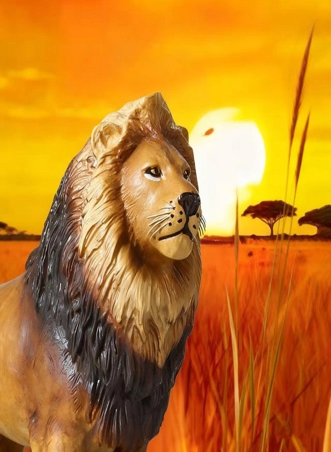 Realistic Lion Figurines - Lion 8PCS