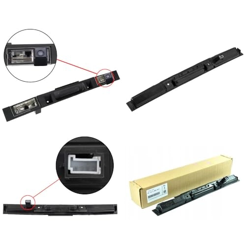 Car Boot Handle Reversing Camera - Night vision RCA video input 520 TV lines