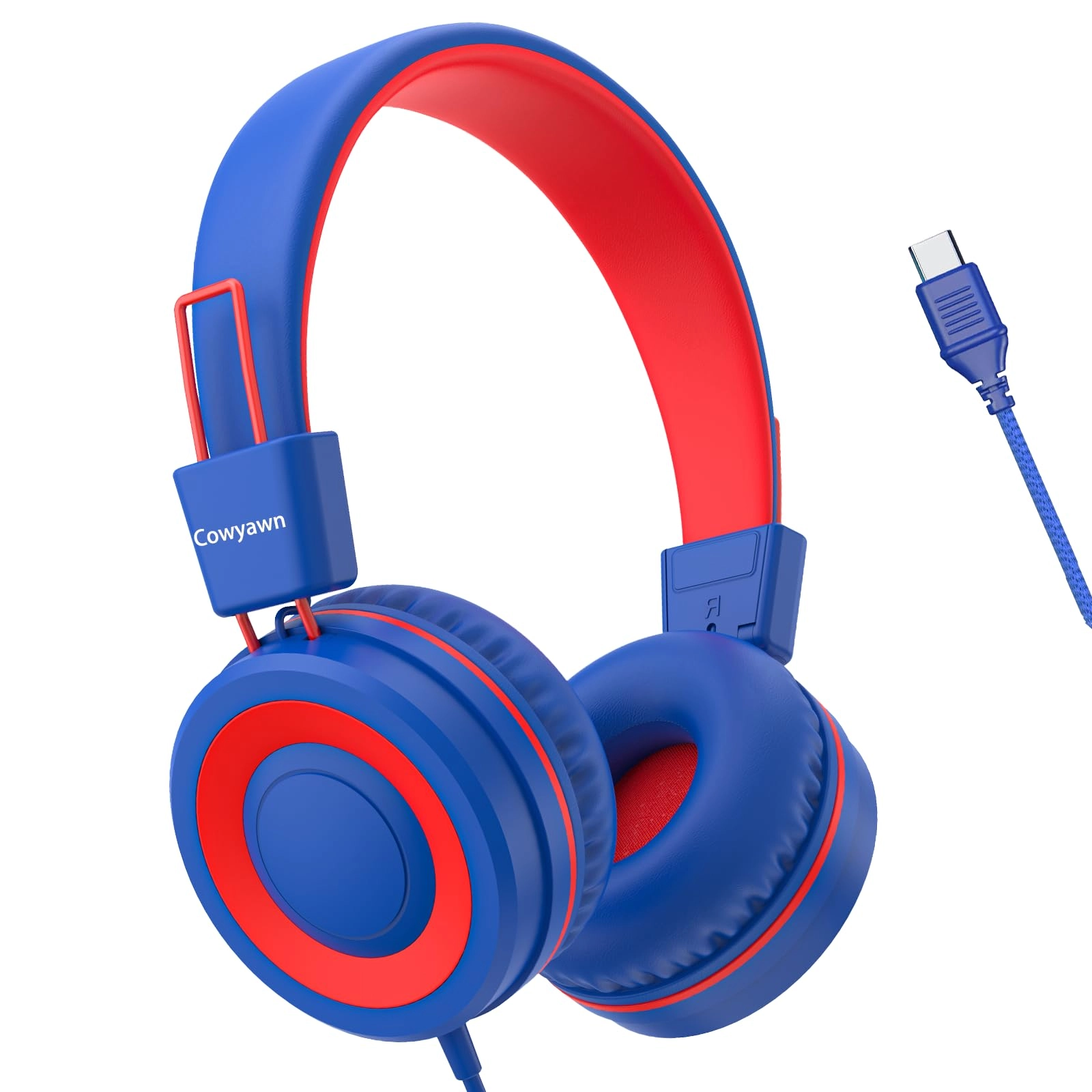 USB Type C Kids Headphones Wired Headphone