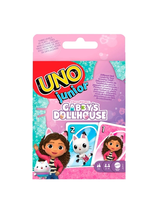 Mattel Games UNO Junior Gabby’s Dollhouse - 3 years old and up