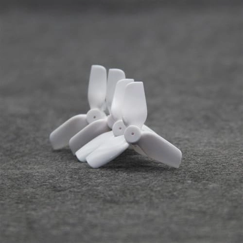 Micro Propeller - 1mm Shaft 31MMX3 2Pairs White