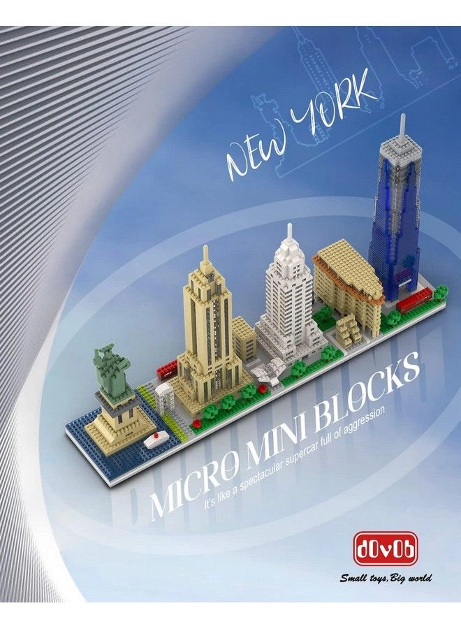 New York Skyline - Micro Mini 3D Puzzle
