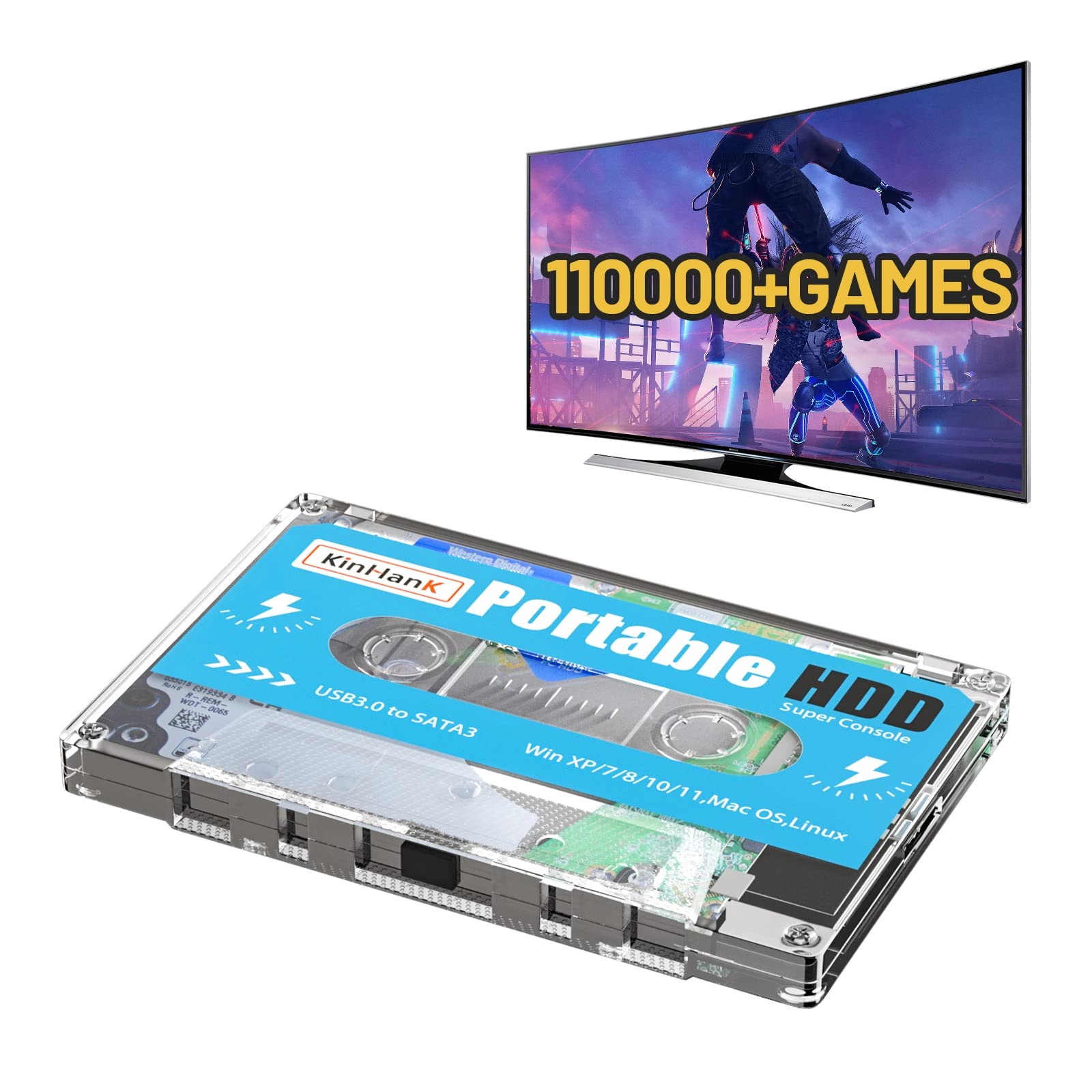 Kinhank 500G HDD - 5400 RPM 500GB HDD