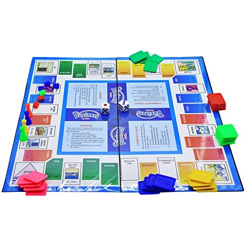 Business Board Game - with Coins Educational