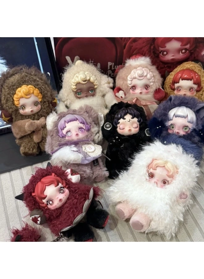 SkullPanda glue pendant - SP winter movement series blind boxes