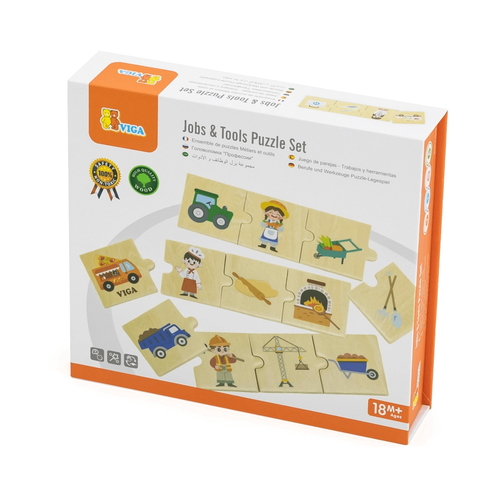 VIGA Jobs & Tools Puzzle (29464294-44749) - 24 pcs