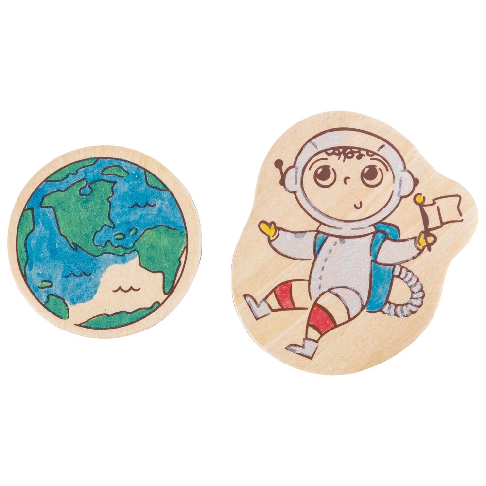 DIY Mars Space Life Art And Craft Set - 3+ years 10 pcs