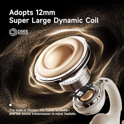 Open Ear Clip Headphones - Wireless Earbud