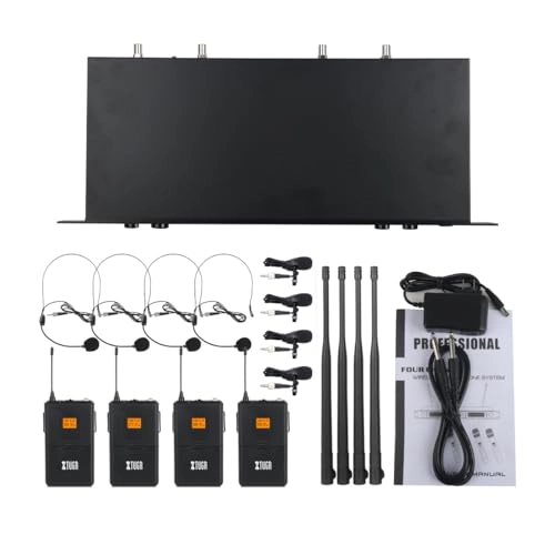 A400 - 4 Bodypack-mics UHF