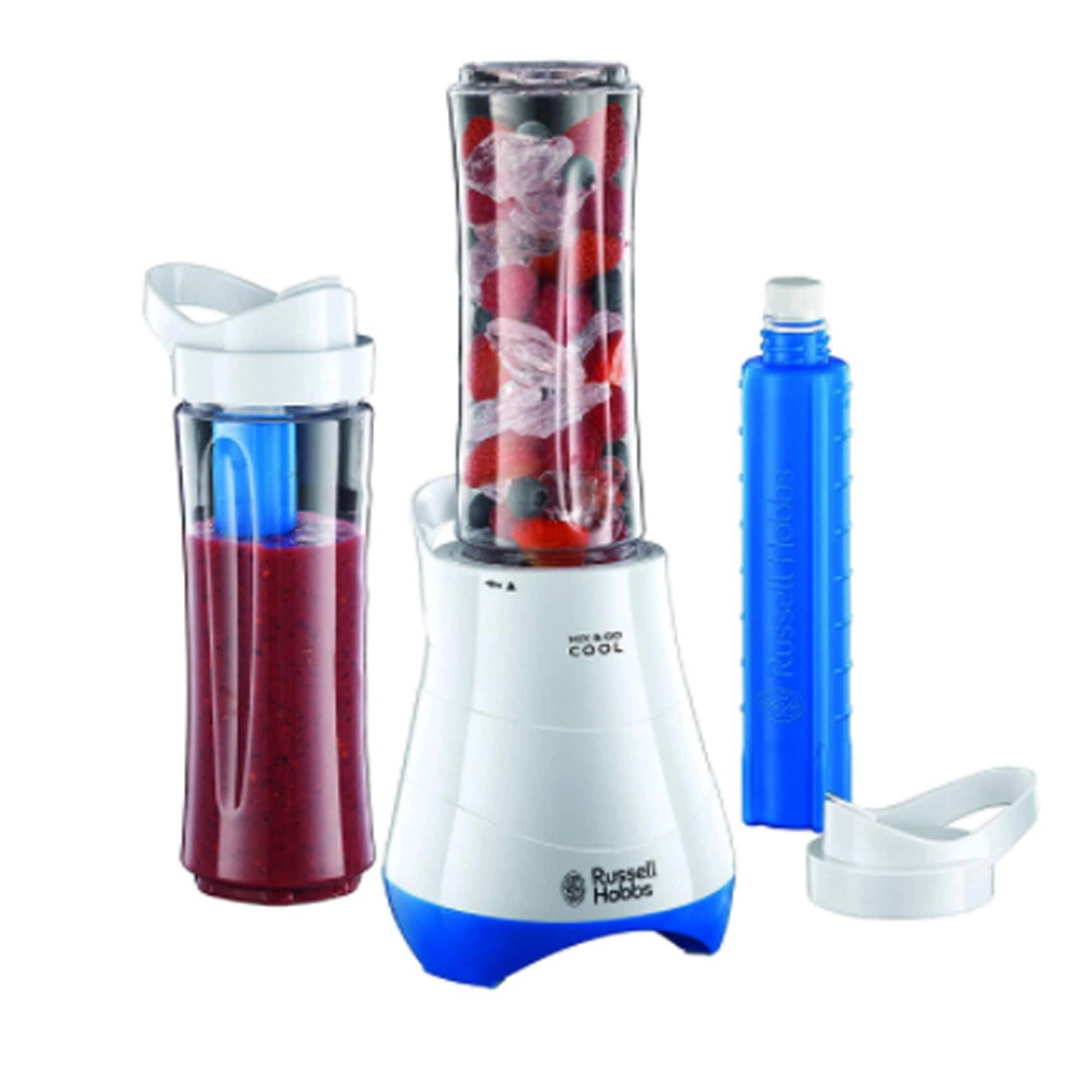 Mix & Go Cool - Blender with Cool Tube and 2 Portable Cups