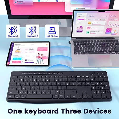 Wireless Keyboard - QWERTY Wired/Wireless