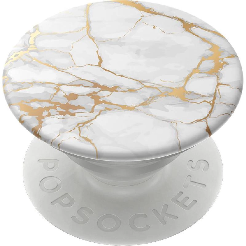 PopSockets Lutz Marble Smartphone Grip - Stand Earbud Management