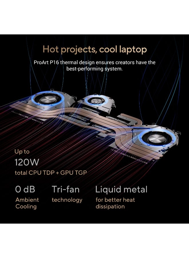 ProArt P16 H7606WP-ME025W - 16'' Ryzen AI 9-HX 370 64GB DDR5 4TB SSD
