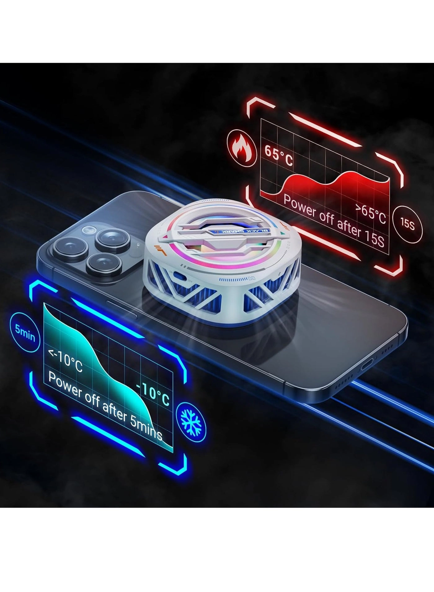 MagCooler 3 Pro - Up to 35°C High Speed Fan RGB LED